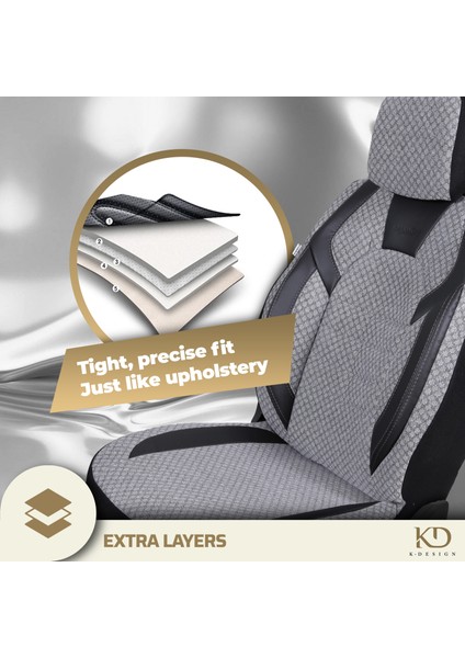 Fan Dokuma Serisi Universal Oto Koltuk Kılıfı - Yf 230 modelleri