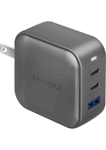 Travelworld Universal GAN66 2 Adet 65W Type-C ve 1 Adet 36W USB 3.0 Çıkışlı Hızlı Şarj Aleti - Koyu Gri fırsatları