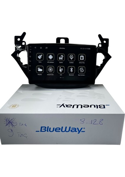 Opel Corsa (E) Blueway 8-128 Tam Profesyonel Oem Multimedia fiyatları