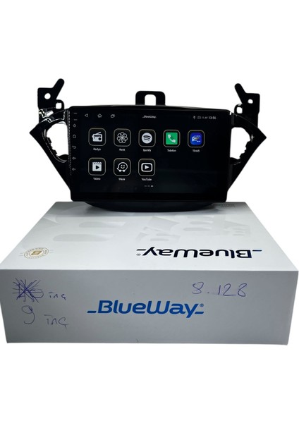Opel Corsa (E) Blueway 8-128 Tam Profesyonel Oem Multimedia modelleri