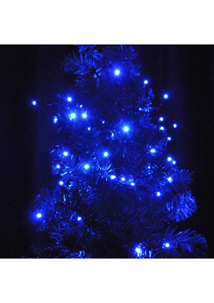 Yılbaşı LED Işık 8m Pirinç Mavi Işık Pilli fiyatları