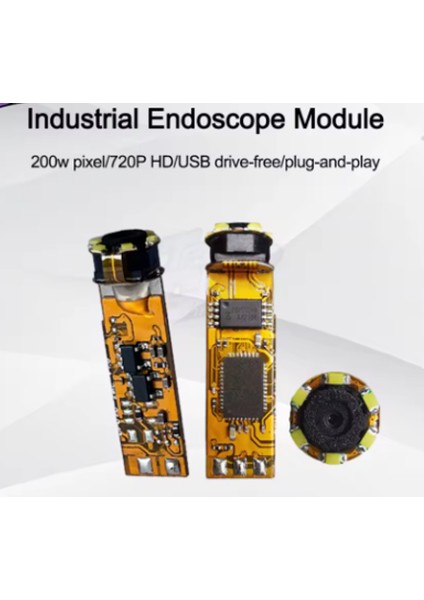 OV2755 Sensör 7.0mm Çap 2mp 1080P Hd Endoskop Kamera Modülü Elektronik Bileşen Aksesuarları Için fiyatları