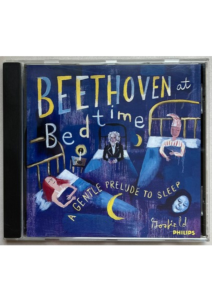 Beethoven At Bedtime, A Gentle Prelude To Sleep CD (Orijinal 1995 Dönem Baskı Cd)