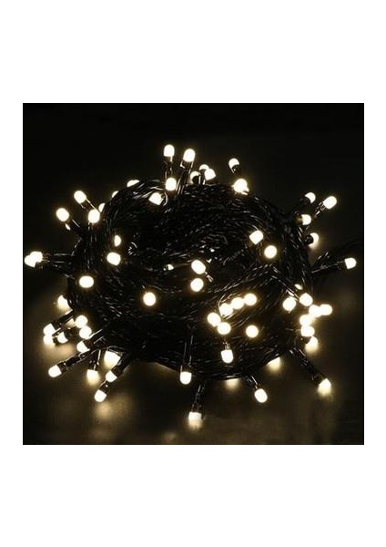 13.14 Metre Yılbaşı LED Işık (120 Led) - Trafolu Fonksiyonlu Beyaz Işık Dekoratif Iç Mekan Aydınlatması fiyatları