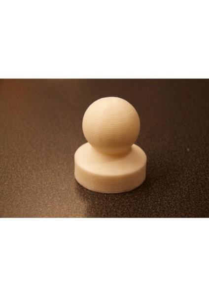 Beyaz, 52 mm Kahve Tamperi