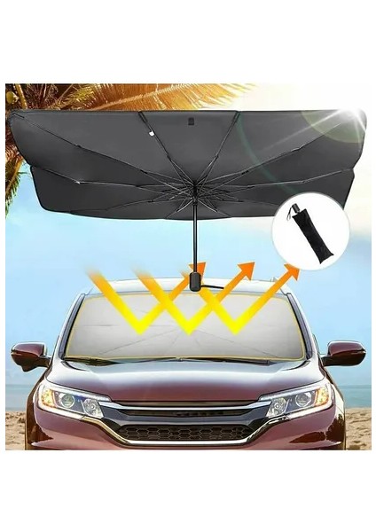 Nrzsnt Citroen C3 Aircross, Peugeot 3008, Skoda Kamiq, Seat Ateca, Hyundai Kona Uyumlu Oto Şemsiye