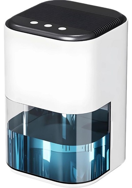 Led Işıklı Otomatik Banyo Mutfak Oda Dolap 2000ml Nem Alma Cihazı Mantar Rutubet Nem Önleyici