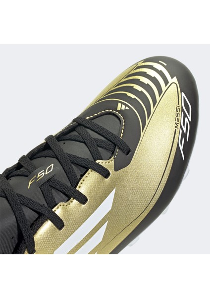 F50 Club Messi FxG Erkek Sarı Çim Saha Kramponu.-