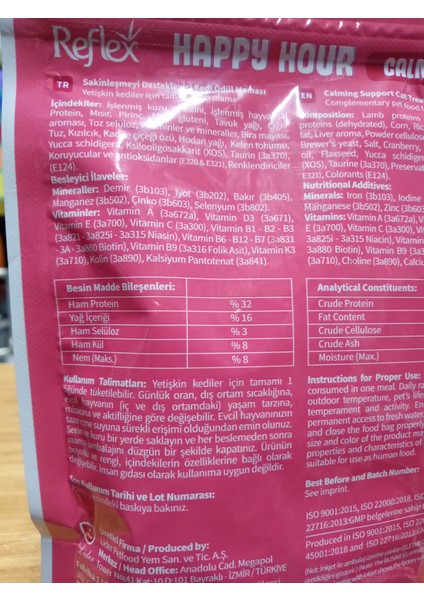 Happy Hour Kedi Ödülü Urinary Cocktail Calmness 60 Gram x 9 Paket+3 Adet Kedi Ödül Krema fiyatları