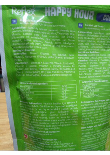 Happy Hour Kedi Ödülü Urinary Cocktail Calmness 60 Gram x 9 Paket+3 Adet Kedi Ödül Krema modelleri