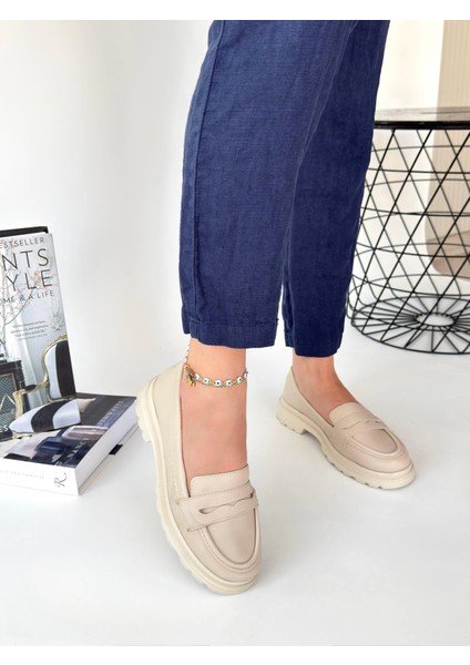 Nrzsnt Narli Bej Cilt Oxford Ayakkabı (Numara: 37)