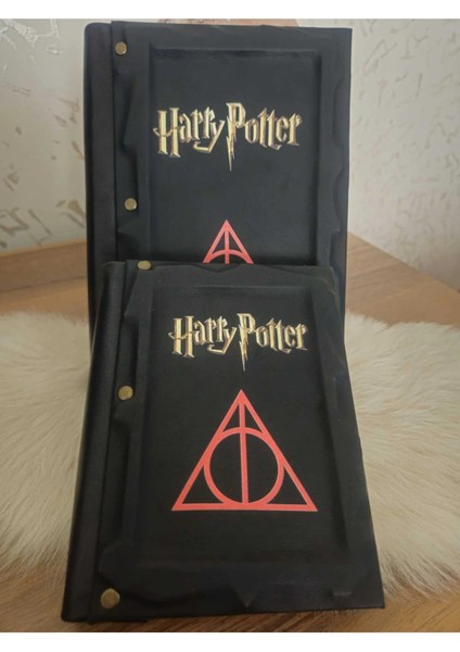 Hakiki Deri Harry Potter Baskılı Özel Dizayn El Yapımı Defter fiyatları
