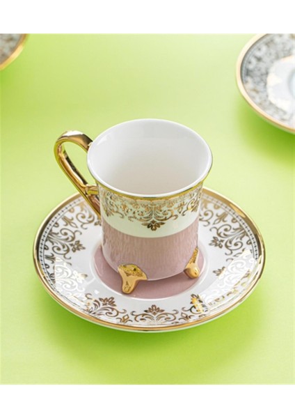 Ornette 6 Kişilik Porselen Türk Kahvesi Fincan Takımı fiyatları