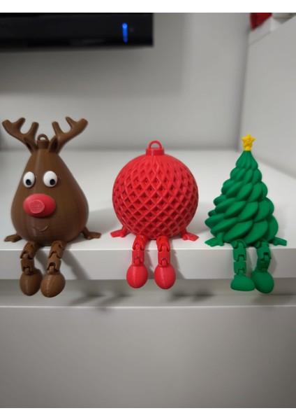 Üç Adet Yılbaşı Süsü fiyatları