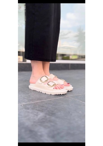 Nrzsnt Kbtx-1 Kuback Bej Günlük Kadın Terlik (Numara: 39) fiyatları