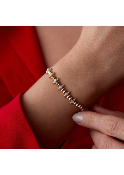 Taşlı Bombe Shuriken Bileklik fiyatları