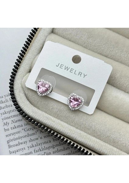 Swrvski Marka Model Gümüş Renkli Küpe fırsatları