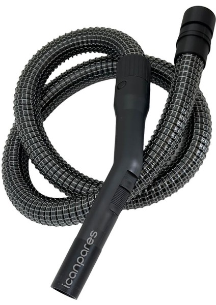 Ile Uyumlu Deluxe 9000S, Deluxe 9800S Süpürge Alternatif Çelik Telli Hortumu (Sadece Süpürme Işlemi Yapar)