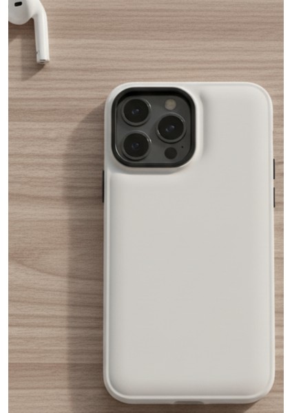 Iphone 13 Pro Max Uyumlu Kılıf Beyaz Renk Darbe Emici Yumuşak Silikon Kapak modelleri