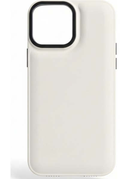 Iphone 13 Pro Max Uyumlu Kılıf Beyaz Renk Darbe Emici Yumuşak Silikon Kapak fırsatları
