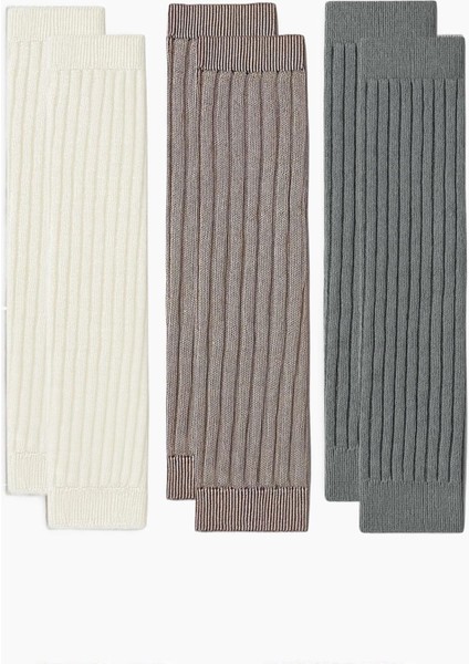 3 Çift Basic Kalın Pamuk Karışımlı Tozluk