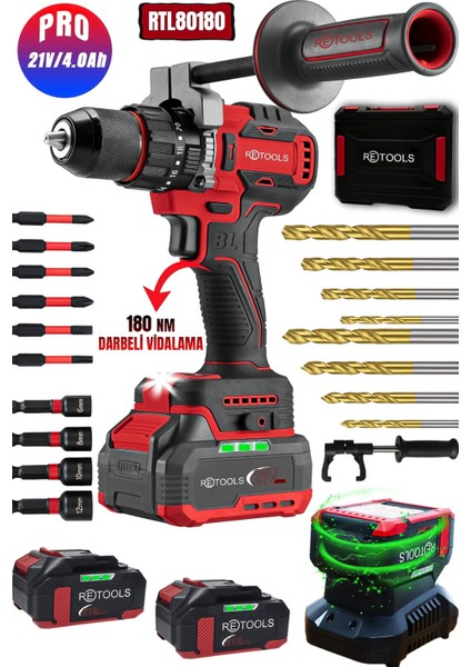 RTL80180 Bordo 180 Nm Vidalama
