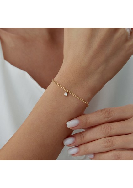 Koç Burcu White Topaz Ataç Bileklik