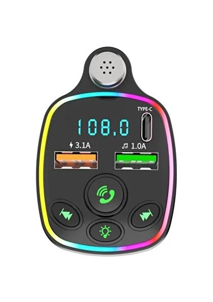 Araç Fm Radyo Transmitter Çakmaklık Yeni Nesil Ultra Dayanıklı modelleri