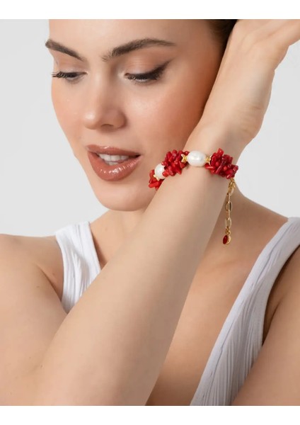 Mercan ve İncili Bileklik modelleri