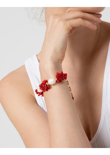 Mercan ve İncili Bileklik indirimleri