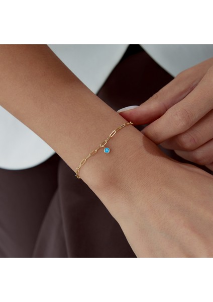 Balık Burcu Aquamarine Ataç Bileklik fiyatları