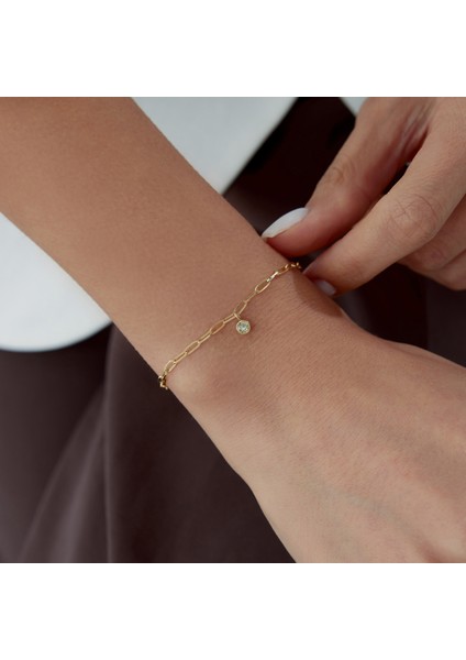 Aslan Burcu Peridot Ataç Bileklik