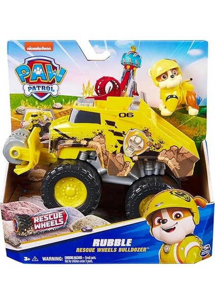 Paw Patrol Rescue Wheels - Rubble’ın Buldozer Canavar Kamyonu indirimleri
