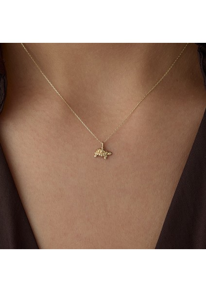 Mini Kaplumbağa Kolye