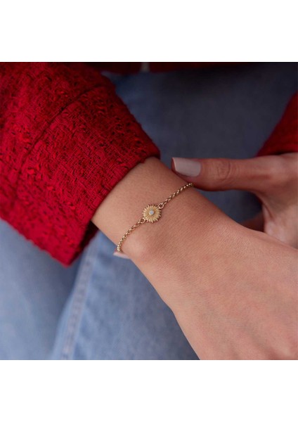 Ay Mineli Istiridye Bileklik