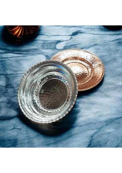 Bakır Tabak Kase Çorba Beyran Kelle Paça Sunum Ikram Tabaklı Kase Servis Tabağı fırsatları