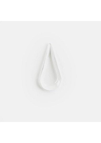 Damla Boncuk Şeffaf 1,5x3,5 cm