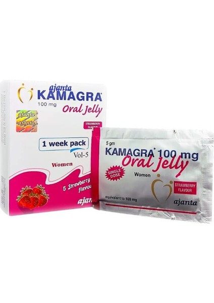 4434543KAMAGRA100MGJEL 1 Kutu 7 Paket Orijinal Performans_arttırıcı Kadınlara Özel Takviye