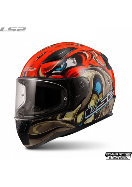 Rapıd 2 Spox Kapalı Kask Kırmızı