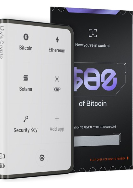 Stax Grafit Kripto Donanım Cüzdanı