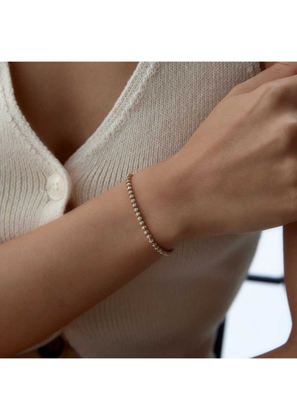 Sıra Taşlı Küp Bileklik modelleri