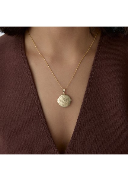 Big Memoire Kapaklı Kolye