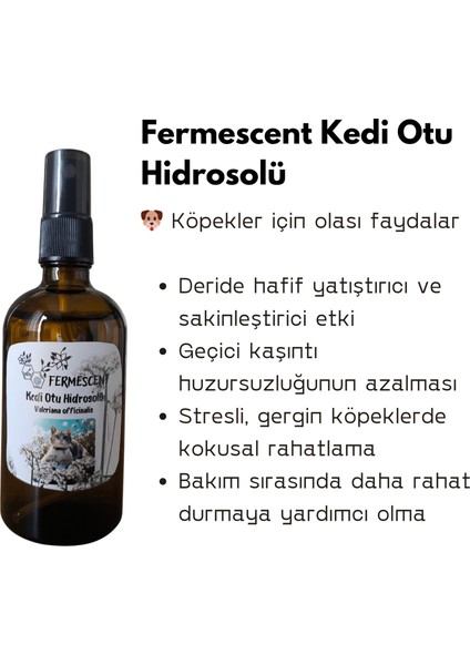 Kedi Otu Suyu - Hidrosolü - Kedi ve Köpeklere Özel Ürün - 100 ml fiyatları