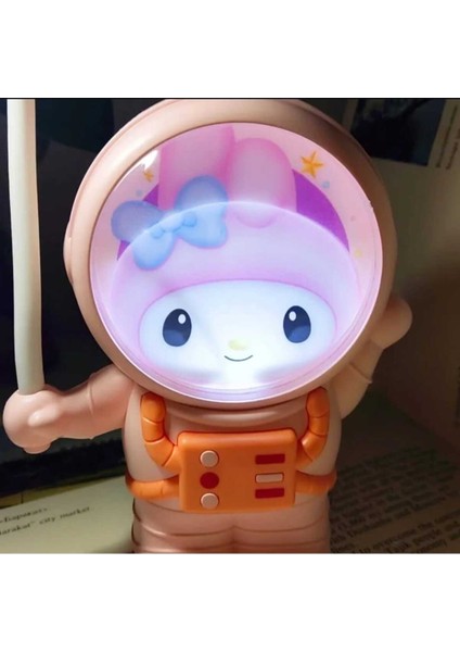 Sevimli Karikatür Göz Korumalı USB Gece Lambası (Beyaz-Pembe-Mor) modelleri