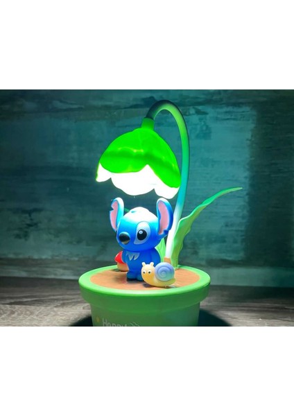 Sevimli Karakterli LED Işıklı Şirin Çocuk Gece ve Masa Lambası fiyatları