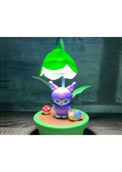 Sevimli Karakterli LED Işıklı Şirin Çocuk Gece ve Masa Lambası modelleri