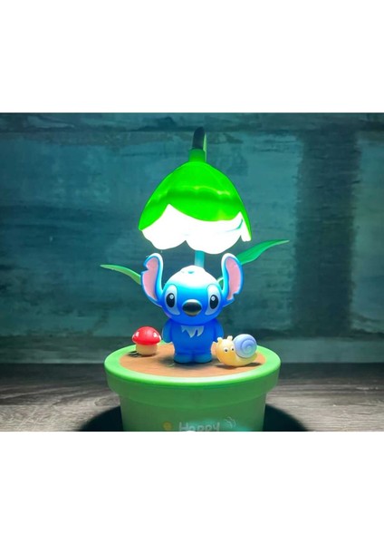 Sevimli Karakterli LED Işıklı Şirin Çocuk Gece ve Masa Lambası fırsatları