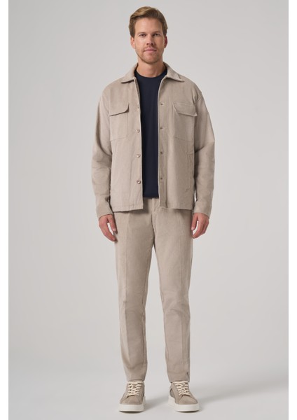 Erkek Taş Trend Çift Cepli Kadife Gömlek Ceket fırsatları