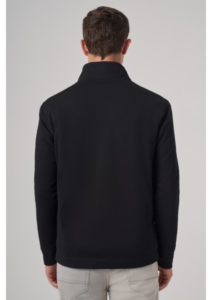 Erkek Siyah Poliamid Kısa Kapitone Mont indirimleri