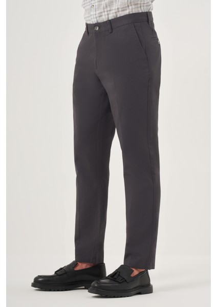 Erkek Gri Chino Dynamic Fit Kışlık Pantolon fiyatları